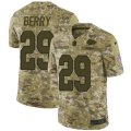 Kansas City Chiefs #29 Eric Berry Limited Camo 2018 Salute to Service NFL Jersey