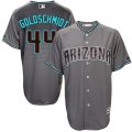 Arizona Diamondbacks #44 Paul Goldschmidt Authentic Gray Turquoise Cool Base MLB Jersey