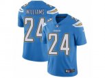 Los Angeles Chargers #24 Trevor Williams Electric Blue Alternate Vapor Untouchable Limited Player NFL Jersey