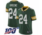 Green Bay Packers #24 Raven Greene Green Team Color Vapor Untouchable Limited Player 100th Season Football Jersey