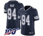 Dallas Cowboys #94 DeMarcus Ware Navy Blue Team Color Vapor Untouchable Limited Player 100th Season Football Jersey