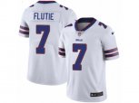 Buffalo Bills #7 Doug Flutie Vapor Untouchable Limited White NFL Jersey