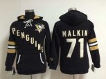 women nhl jerseys pittsburgh penguins #71 malkin black[pullover hooded sweatshirt]