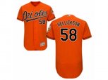 Baltimore Orioles #58 Jeremy Hellickson Orange Flexbase Authentic Collection MLB Jersey