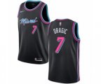 Miami Heat #7 Goran Dragic Swingman Black NBA Jersey - City Edition