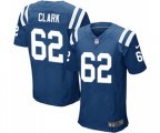 Indianapolis Colts #62 Le'Raven Clark Elite Royal Blue Team Color Football Jersey
