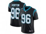 Carolina Panthers #96 Wes Horton Vapor Untouchable Limited Black Team Color NFL Jersey
