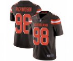 Cleveland Browns #98 Sheldon Richardson Brown Team Color Vapor Untouchable Limited Player Football Jersey