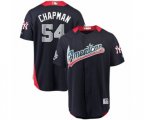 New York Yankees #54 Aroldis Chapman Game Navy Blue American League 2018 MLB All-Star MLB Jersey