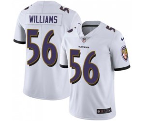 Baltimore Ravens #56 Tim Williams White Vapor Untouchable Limited Player Football Jersey