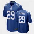 New York Giants #29 Xavier McKinney Nike Royal Team Color Vapor Untouchable Limited Jersey