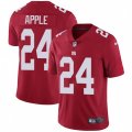 New York Giants #24 Eli Apple Red Alternate Vapor Untouchable Limited Player NFL Jersey