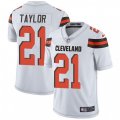 Cleveland Browns #21 Jamar Taylor White Vapor Untouchable Limited Player NFL Jersey