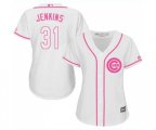 Women's Chicago Cubs #31 Fergie Jenkins Authentic White Fashion Baseball Jersey