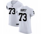 Oakland Raiders #73 Maurice Hurst White Vapor Untouchable Elite Player Football Jersey
