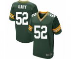 Green Bay Packers #52 Rashan Gary Elite Green Team Color Football Jersey