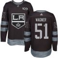 Los Angeles Kings #51 Austin Wagner Premier Black 1917-2017 100th Anniversary NHL Jersey