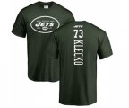 New York Jets #73 Joe Klecko Green Backer T-Shirt