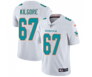 Miami Dolphins #67 Daniel Kilgore White Vapor Untouchable Limited Player Football Jersey