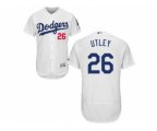 Los Angeles Dodgers #26 Chase Utley White Flexbase Authentic Collection Stitched Baseball Jersey