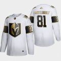 Vegas Golden Knights #81 Jonathan Marchessault Men's Adidas Golden Edition Limited Stitched NHL Jersey