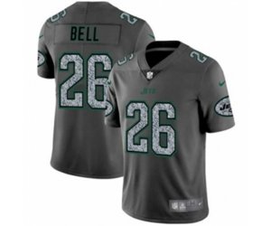 New York Jets #26 Le\'Veon Bell Limited Gray Static Fashion Limited Football Jersey