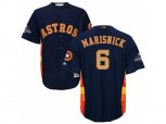 Houston Astros #6 Jake Marisnick Navy 2018 Gold Program Cool Base Stitched Baseball Jersey