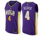 New Orleans Pelicans #4 JJ Redick Swingman Purple Basketball Jersey - City Edition