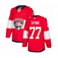Florida Panthers #77 Frank Vatrano Authentic Red Home Hockey Jersey