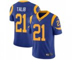 Los Angeles Rams #21 Aqib Talib Royal Blue Alternate Vapor Untouchable Limited Player Football Jersey