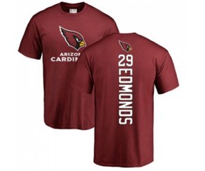 Arizona Cardinals #29 Chase Edmonds Maroon Backer T-Shirt