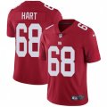 New York Giants #68 Bobby Hart Red Alternate Vapor Untouchable Limited Player NFL Jersey