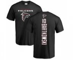 Atlanta Falcons #10 Steve Bartkowski Black Backer T-Shirt