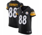 Pittsburgh Steelers #88 Nick Vannett Black Team Color Vapor Untouchable Elite Player Football Jersey