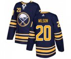 Adidas Buffalo Sabres #20 Scott Wilson Authentic Navy Blue Home NHL Jersey