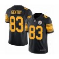 Pittsburgh Steelers #83 Zach Gentry Limited Black Rush Vapor Untouchable Football Jersey