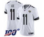 Jacksonville Jaguars #11 Marqise Lee White Vapor Untouchable Limited Player 100th Season Football Jersey