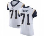 Los Angeles Rams #71 Bobby Evans White Vapor Untouchable Elite Player Football Jersey