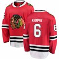 Chicago Blackhawks #6 Michal Kempny Fanatics Branded Red Home Breakaway NHL Jersey