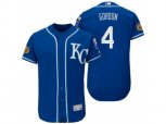 Kansas City Royals #4 Alex Gordon 2017 Spring Training Flex Base Authentic Collection Stitched Baseball Jersey