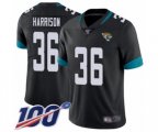 Jacksonville Jaguars #36 Ronnie Harrison Black Team Color Vapor Untouchable Limited Player 100th Season Football Jersey