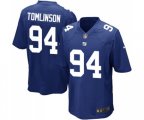 New York Giants #94 Dalvin Tomlinson Game Royal Blue Team Color Football Jersey
