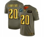 Philadelphia Eagles #20 Brian Dawkins Limited Olive Gold 2019 Salute to Service Football Jersey
