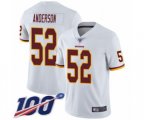 Washington Redskins #52 Ryan Anderson White Vapor Untouchable Limited Player 100th Season Football Jersey