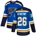 St. Louis Blues #26 Paul Stastny Premier Royal Blue Home NHL Jersey