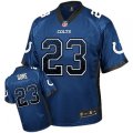 Indianapolis Colts #23 Frank Gore Elite Royal Blue Drift Fashion NFL Jersey