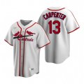 Nike St. Louis Cardinals #13 Matt Carpenter White Cooperstown Collection Home Stitched Baseball Jersey