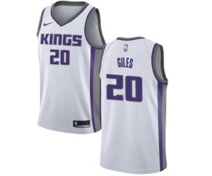 Sacramento Kings #20 Harry Giles Swingman White NBA Jersey - Association Edition