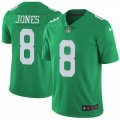 Philadelphia Eagles #8 Donnie Jones Limited Green Rush Vapor Untouchable NFL Jersey