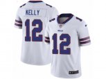 Buffalo Bills #12 Jim Kelly Vapor Untouchable Limited White NFL Jersey